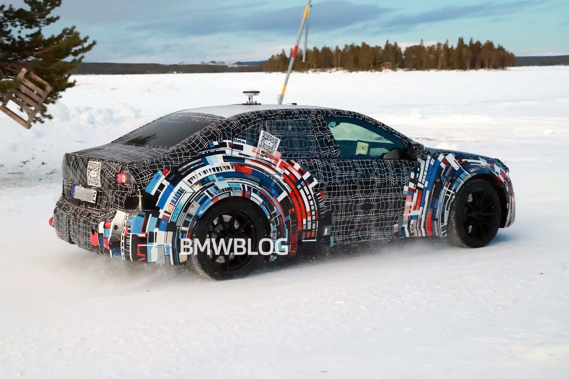 Cái nhìn đầu tiên về BMW M3 Electric 2027 trong các cuộc thử nghiệm mùa