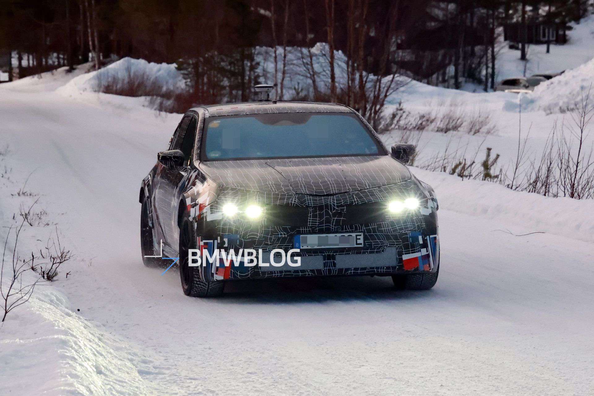 Cái nhìn đầu tiên về BMW M3 Electric 2027 trong các cuộc thử nghiệm mùa